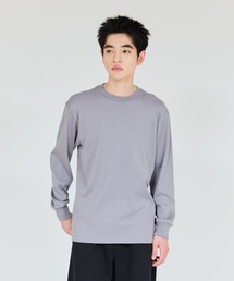 【Hanes/ヘインズ】メンズ Hanes T-SHIRTS MOKU クルーネックロングスリーブTシャツ