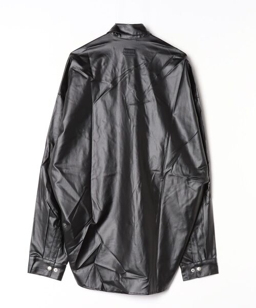 ROYAL FLASH(ロイヤルフラッシュ)の「A.F ARTEFACT/エーエフ・アーティファクト/COCOON SHIRT(シャツ/ブラウス・メンズ・ブラック・2/3)」の2枚目の写真