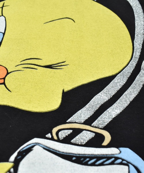 LABORATORY R(ラボラトリーアール)の「【USED】90’s デッドストック Looney Tunes ”Trick or Treat” キャラクター Tシャツ(Tシャツ/カットソー・メンズ・ブラック・X-LARGE)」の3枚目の写真