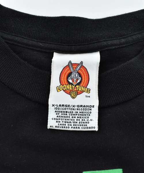 LABORATORY R(ラボラトリーアール)の「【USED】90’s デッドストック Looney Tunes ”Trick or Treat” キャラクター Tシャツ(Tシャツ/カットソー・メンズ・ブラック・X-LARGE)」の5枚目の写真