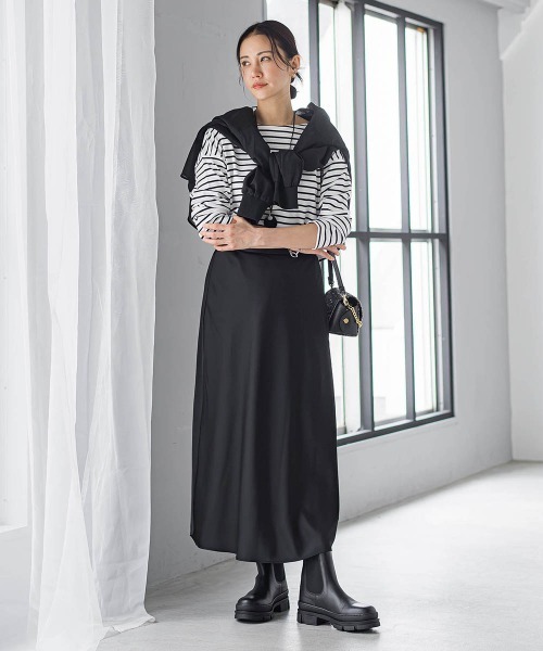 LAUTREAMONT（ロートレアモン）の「【skinea】≪着るスキンケア≫プルオーバー（Tシャツ/カットソー・レディース・ホワイト/ホワイト系その他/ブラウン・9号）」の13枚目の写真