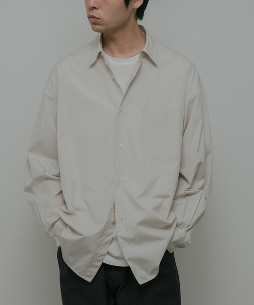 URBAN RESEARCH DOORS（アーバンリサーチドアーズ）の「Extra Cotton Regular Shirts（シャツ/ブラウス・メンズ・ライトグレー/ブルー・LARGE/MEDIUM）」の11枚目の写真