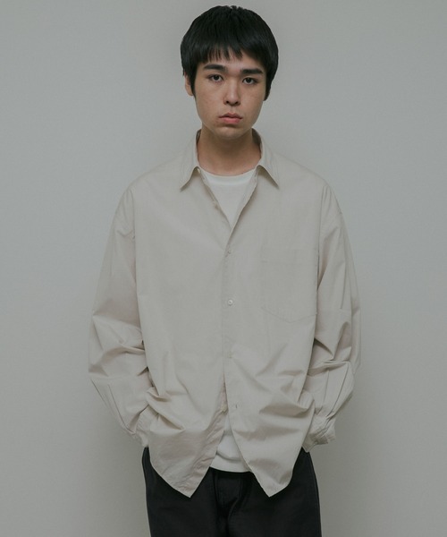 URBAN RESEARCH DOORS（アーバンリサーチドアーズ）の「Extra Cotton Regular Shirts（シャツ/ブラウス・メンズ・ライトグレー/ブルー・LARGE/MEDIUM）」の12枚目の写真