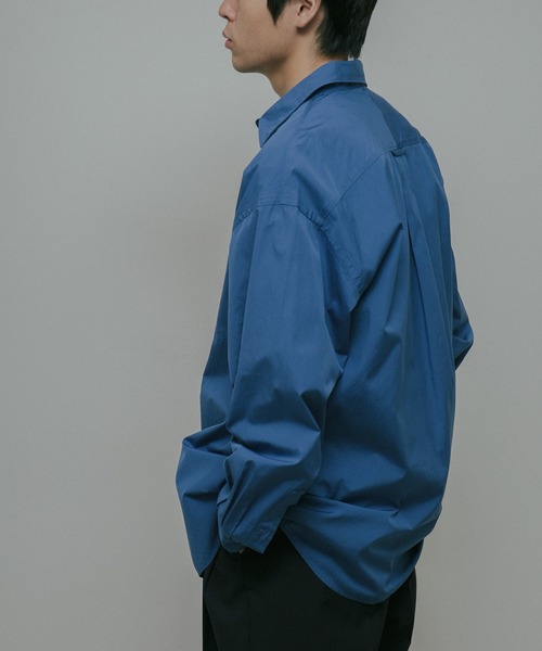 URBAN RESEARCH DOORS（アーバンリサーチドアーズ）の「Extra Cotton Regular Shirts（シャツ/ブラウス・メンズ・ライトグレー/ブルー・LARGE/MEDIUM）」の17枚目の写真