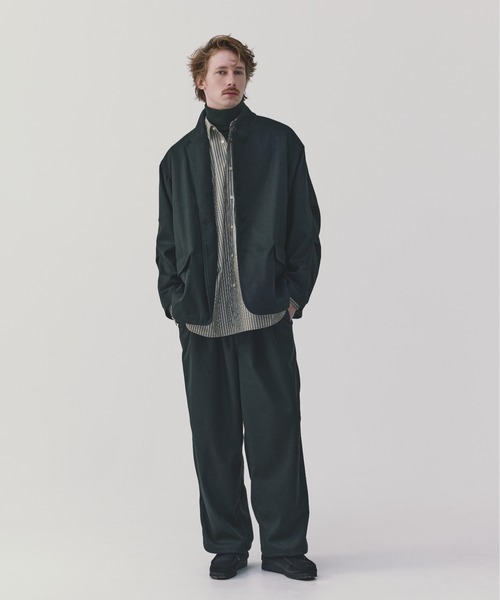DAIWA PIER39(ダイワピア39)の「DAIWA PIER39 TECH EASY TROUSERS FLANNEL ダイワピア39 テックイージートラウザーズフランネル(その他パンツ・メンズ・ネイビー/チャコールグレー・LARGE/MEDIUM/SMALL)」の3枚目の写真