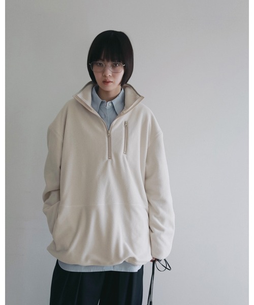 anuke(アンヌーク)の「Basic Over Shirts(シャツ/ブラウス・レディース・ブルー系その他/ホワイト・FREE)」の8枚目の写真