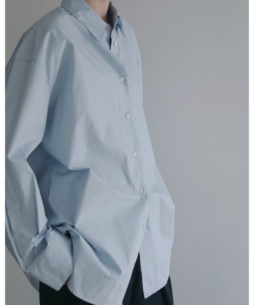 anuke(アンヌーク)の「Basic Over Shirts(シャツ/ブラウス・レディース・ブルー系その他/ホワイト・FREE)」の12枚目の写真