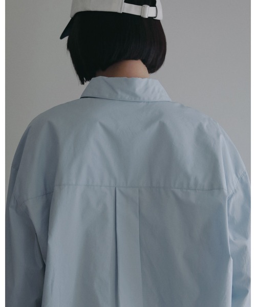 anuke(アンヌーク)の「Basic Over Shirts(シャツ/ブラウス・レディース・ブルー系その他/ホワイト・FREE)」の13枚目の写真