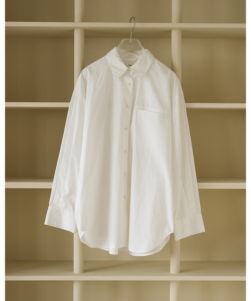 anuke(アンヌーク)の「Basic Over Shirts(シャツ/ブラウス・レディース・ブルー系その他/ホワイト・FREE)」の16枚目の写真