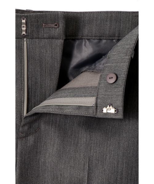 BOSCH(ボッシュ)の「シャンブレーギャバ パンツ(その他パンツ・レディース・グレー/ネイビー・34/38/36/40)」の3枚目の写真