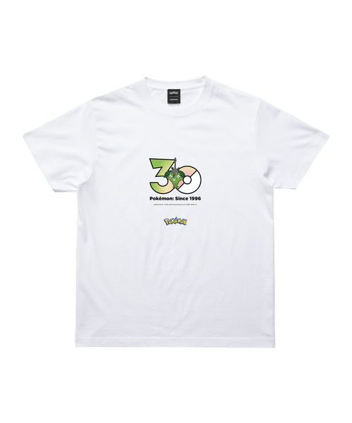 ZOZOSPOT(ゾゾスポット)の「Pokemon 30th Anniversary 1025 T-shirt 「ミノマダム(くさきのミノ)」(Tシャツ/カットソー・レディース・ホワイト・SMALL/MEDIUM/LARGE/X-LARGE/XX-LARGE/XXX-LARGE/100cm/110cm/120cm/130cm/140cm/150cm/160cm)」の1枚目の写真
