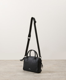 waku ワク / 『KURO』Series 2WAYハンドルレザーショルダーバッグ 牛革 / WK-0123