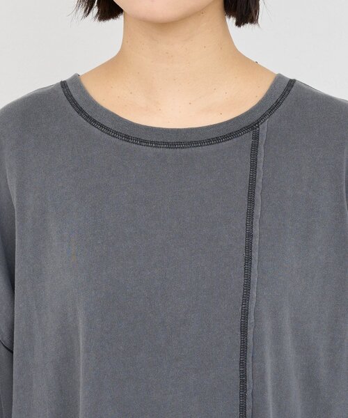 etsinta(エシンタ)の「【etsinta】レースドッキングワンピース(ワンピース・レディース・チャコールグレー/ブラウン・ONE SIZE)」の15枚目の写真