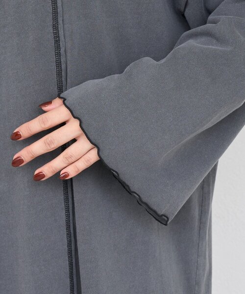 etsinta(エシンタ)の「【etsinta】レースドッキングワンピース(ワンピース・レディース・チャコールグレー/ブラウン・ONE SIZE)」の16枚目の写真