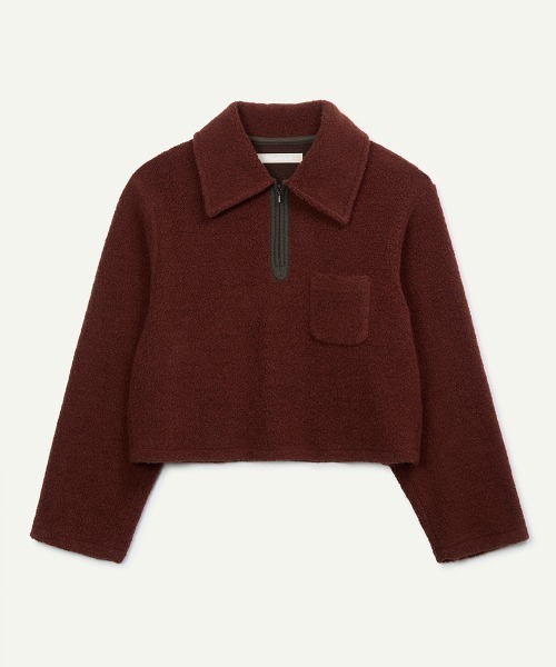 leinwande（ラインヴァンド）の「Front Slit Jumper / フロントスリットジャンパー（その他トップス・レディース・BROWN/GRAY/OFF WHT・ONE SIZE）」の10枚目の写真