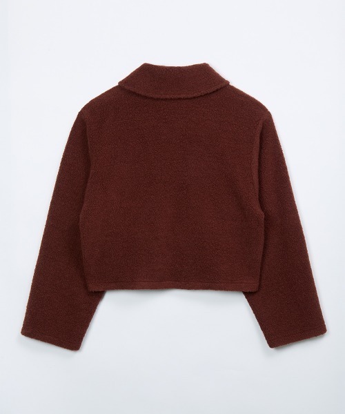 leinwande（ラインヴァンド）の「Front Slit Jumper / フロントスリットジャンパー（その他トップス・レディース・BROWN/GRAY/OFF WHT・ONE SIZE）」の11枚目の写真