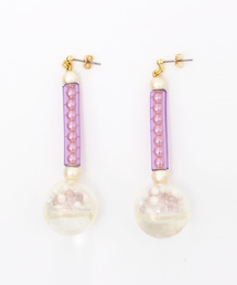 ulab.（ウラボ）の「【ulab.】CosmicピアスPurple（ピアス（両耳用））」