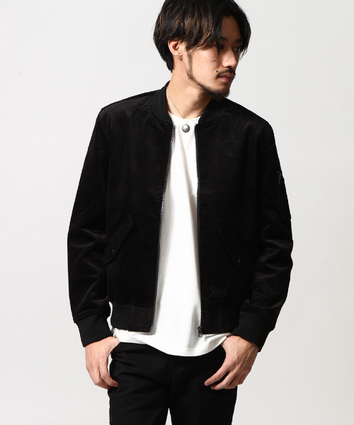 セール】別珍MA-1（MA-1）｜ZIP FIVE（ジップファイブ）のファッション