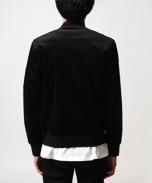 ZIP FIVE(ジップファイブ)の「別珍MA-1(MA-1・メンズ・ブラック/ブルー系その他/グリーン系カモフラージュ・LARGE/MEDIUM)」の14枚目の写真