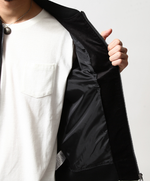 ZIP FIVE(ジップファイブ)の「別珍MA-1(MA-1・メンズ・ブラック/ブルー系その他/グリーン系カモフラージュ・LARGE/MEDIUM)」の19枚目の写真