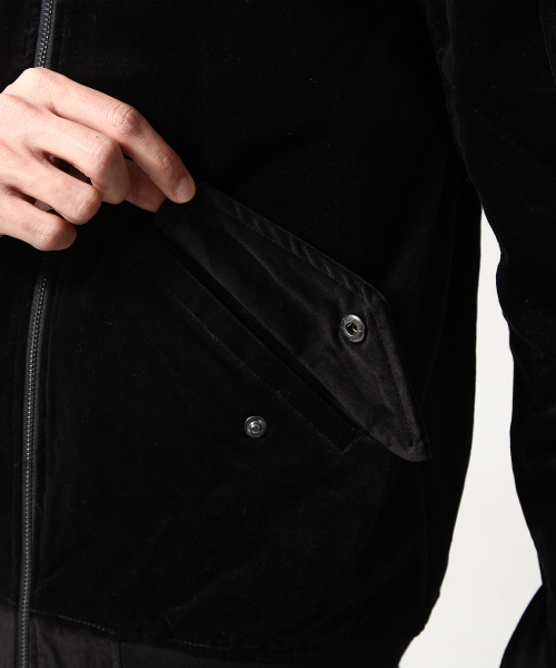 ZIP FIVE(ジップファイブ)の「別珍MA-1(MA-1・メンズ・ブラック/ブルー系その他/グリーン系カモフラージュ・LARGE/MEDIUM)」の10枚目の写真