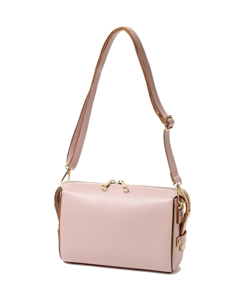 Andemiu（アンデミュウ）の「ジップショルダーＢＡＧ745385（ショルダーバッグ・レディース・グレー/ブラック/ホワイト/キャメル/ピンク・FREE）」の5枚目の写真