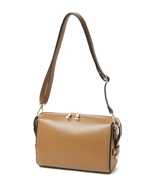 Andemiu（アンデミュウ）の「ジップショルダーＢＡＧ745385（ショルダーバッグ・レディース・グレー/ブラック/ホワイト/キャメル/ピンク・FREE）」の6枚目の写真