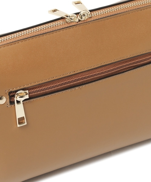 Andemiu（アンデミュウ）の「ジップショルダーＢＡＧ745385（ショルダーバッグ・レディース・グレー/ブラック/ホワイト/キャメル/ピンク・FREE）」の10枚目の写真