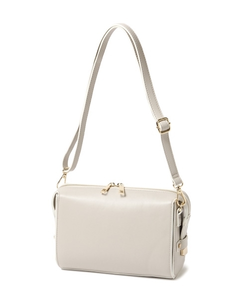 Andemiu（アンデミュウ）の「ジップショルダーＢＡＧ745385（ショルダーバッグ・レディース・グレー/ブラック/ホワイト/キャメル/ピンク・FREE）」の18枚目の写真