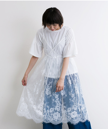 MERLOT | チュールレースキャミワンピース4986(ワンピース)