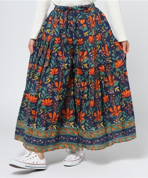 チャイハネ（チャイハネ）の「【チャイハネ】yul ブローナワイドパンツ（その他パンツ・レディース・ブルー/ベージュ/ネイビー/ホワイト・FREE）」の12枚目の写真