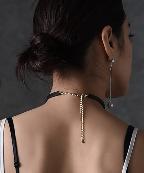 amorous insense(アモラスインセンス)の「本革チョーカー(チョーカー・レディース・ブラック/ブラウン系その他・フリ-)」の5枚目の写真