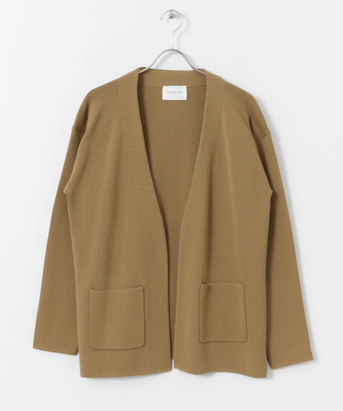 URBAN RESEARCH DOORS MENS（アーバンリサーチ ドアーズ メンズ）の「DOORSMilano Rib NECK Jacket（その他アウター・メンズ・ライトグレー/ベージュ系その他/ネイビー・40/38）」の20枚目の写真