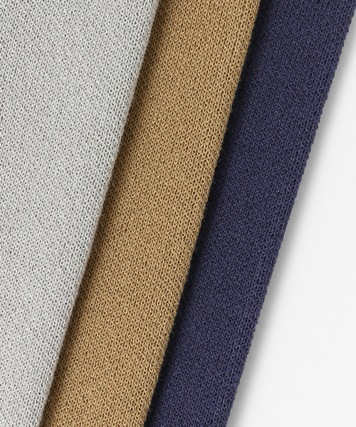 URBAN RESEARCH DOORS MENS（アーバンリサーチ ドアーズ メンズ）の「DOORSMilano Rib NECK Jacket（その他アウター・メンズ・ライトグレー/ベージュ系その他/ネイビー・40/38）」の8枚目の写真