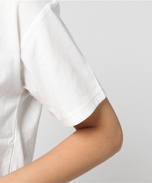 Honeys(ハニーズ)の「プリントTシャツ(Tシャツ/カットソー・レディース・オフホワイト/杢グレー/スミクロ/レッド・M/S/L)」の9枚目の写真