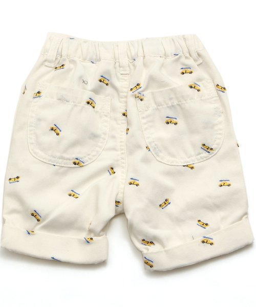 BREEZE（ブリーズ）の「4色2柄半パンツ 5分丈（その他パンツ・キッズ・ネイビー/イエロー/オフホワイト/エメラルド・95/140/100/120/110/130/80/90）」の8枚目の写真