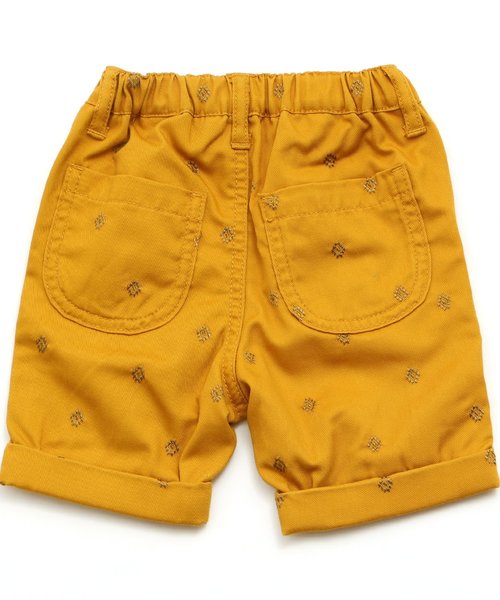 BREEZE（ブリーズ）の「4色2柄半パンツ 5分丈（その他パンツ・キッズ・ネイビー/イエロー/オフホワイト/エメラルド・95/140/100/120/110/130/80/90）」の12枚目の写真