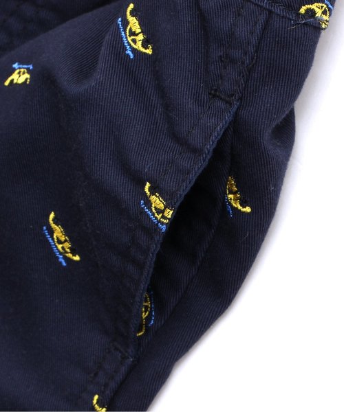 BREEZE（ブリーズ）の「4色2柄半パンツ 5分丈（その他パンツ・キッズ・ネイビー/イエロー/オフホワイト/エメラルド・95/140/100/120/110/130/80/90）」の14枚目の写真