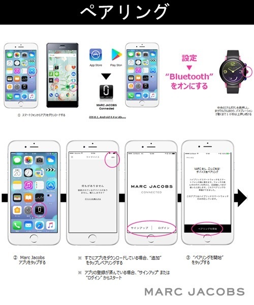 MARC JACOBS（マークジェイコブス）の「RILEY HYBRID/ライリー ハイブリッド スマートウォッチ ブラック ブラック ブラック ストラップ 42MM（アナログ腕時計・レディース・ブラック系その他・ONE SIZE）」の18枚目の写真