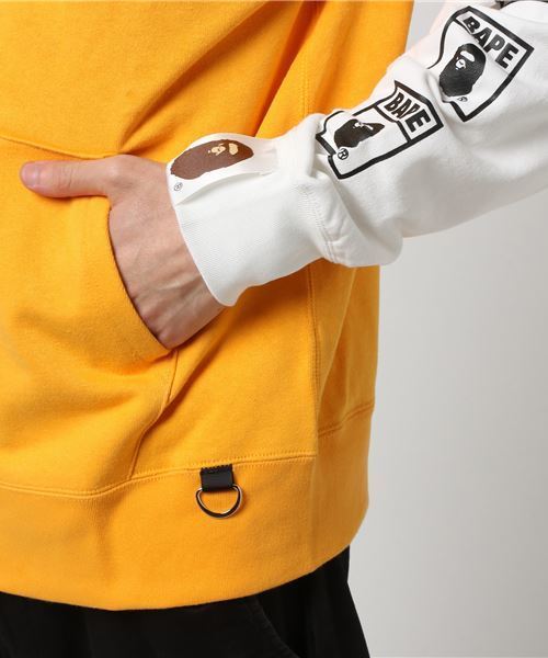 A BATHING APE(アベイシングエイプ)の「BAPE FULL ZIP HOODIE M(パーカー・メンズ・ブルー/オリーブ/グレー/オレンジ・LARGE/MEDIUM/SMALL/XX-LARGE/X-LARGE)」の8枚目の写真