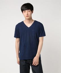 【Hanes/ヘインズ】メンズ ポケット付きVネックTシャツ ヘインズスポーツウェア