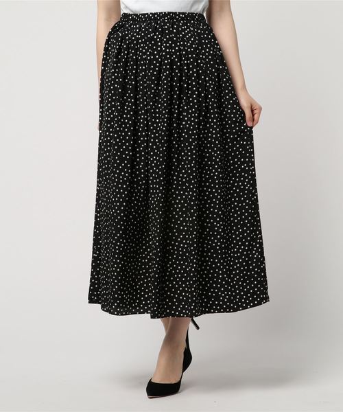 NOLLEY'S【新品】ドットスカート ブラック S NOLLEY'S スカート ◇【WEB限定】ドットスカート : ZOZOTOWN