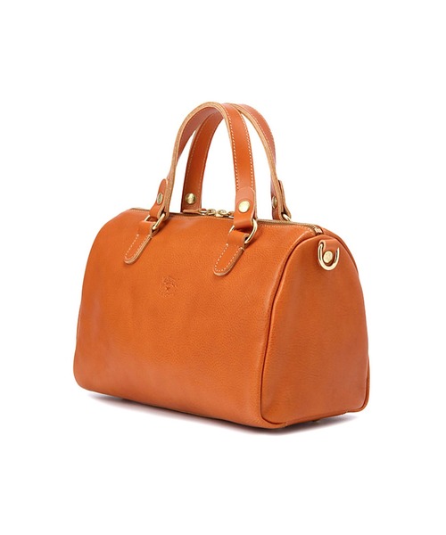 IL BISONTE(イルビゾンテ)の「IL BISONTE / ORIGINAL LEATHER / ボストンバッグ(ボストンバッグ・レディース・ダークブラウン/ブラック/ライトブラウン/ナチュラル/ネイビー/グレー/レンガ・FREE)」の18枚目の写真