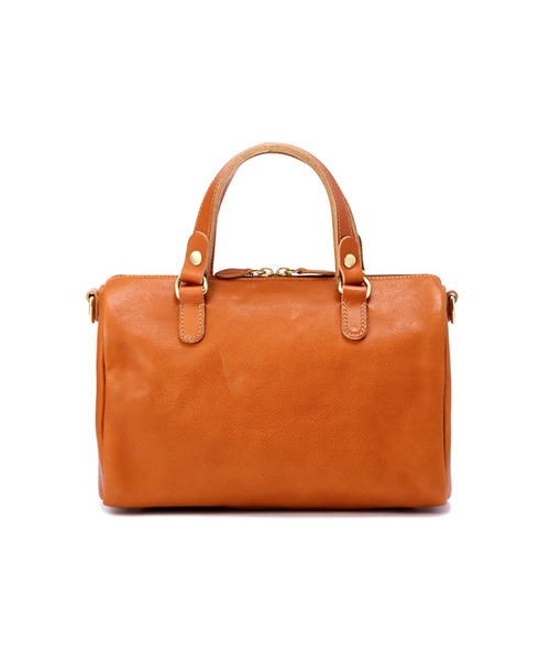 IL BISONTE(イルビゾンテ)の「IL BISONTE / ORIGINAL LEATHER / ボストンバッグ(ボストンバッグ・レディース・ダークブラウン/ブラック/ライトブラウン/ナチュラル/ネイビー/グレー/レンガ・FREE)」の17枚目の写真