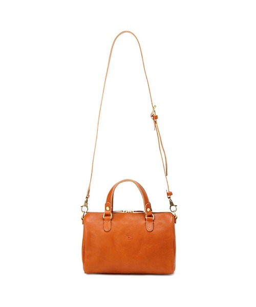 IL BISONTE(イルビゾンテ)の「IL BISONTE / ORIGINAL LEATHER / ボストンバッグ(ボストンバッグ・レディース・ダークブラウン/ブラック/ライトブラウン/ナチュラル/ネイビー/グレー/レンガ・FREE)」の16枚目の写真