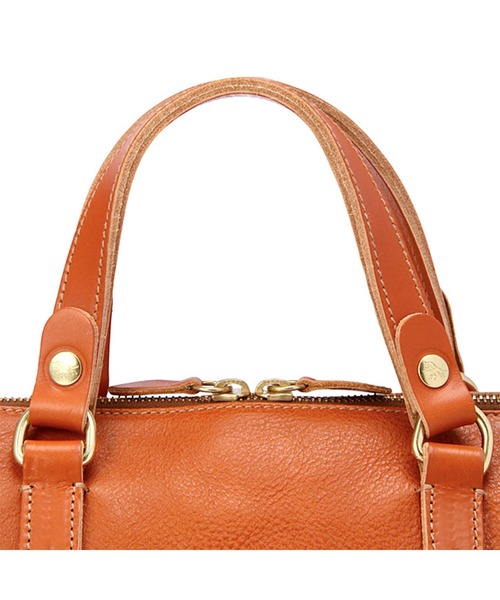 IL BISONTE(イルビゾンテ)の「IL BISONTE / ORIGINAL LEATHER / ボストンバッグ(ボストンバッグ・レディース・ダークブラウン/ブラック/ライトブラウン/ナチュラル/ネイビー/グレー/レンガ・FREE)」の15枚目の写真