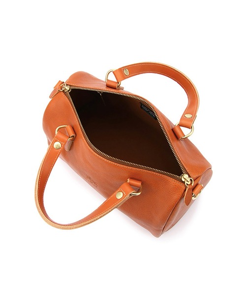 IL BISONTE(イルビゾンテ)の「IL BISONTE / ORIGINAL LEATHER / ボストンバッグ(ボストンバッグ・レディース・ダークブラウン/ブラック/ライトブラウン/ナチュラル/ネイビー/グレー/レンガ・FREE)」の12枚目の写真
