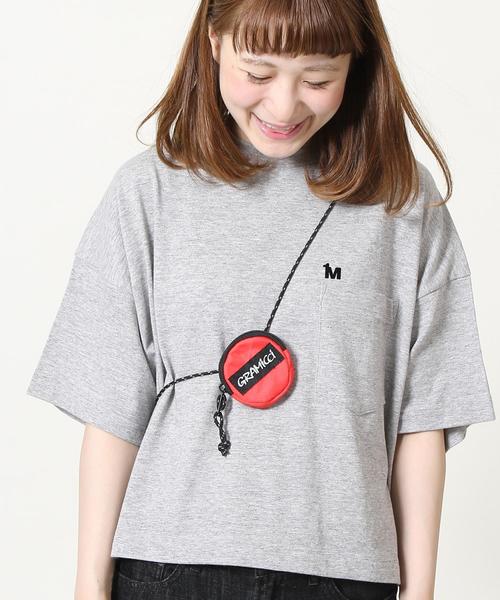 Gramicci(グラミチ)の「Gramicci(グラミチ)別注お財布ショルダーコインケース(コインケース・メンズ・ブラック/ホワイト/レッド/ダークグレー・FREE)」の1枚目の写真