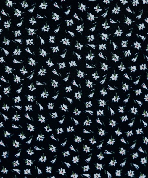 natural couture（ナチュラルクチュール）の「花柄ロングゆるタイトスカート（スカート・レディース・ブラック/ベージュ/ネイビー/ピンク・FREE）」の12枚目の写真