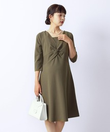 SweetMommy（スウィートマミー）の「ツイストVネックワンピ（マタニティウェア/グッズ）」